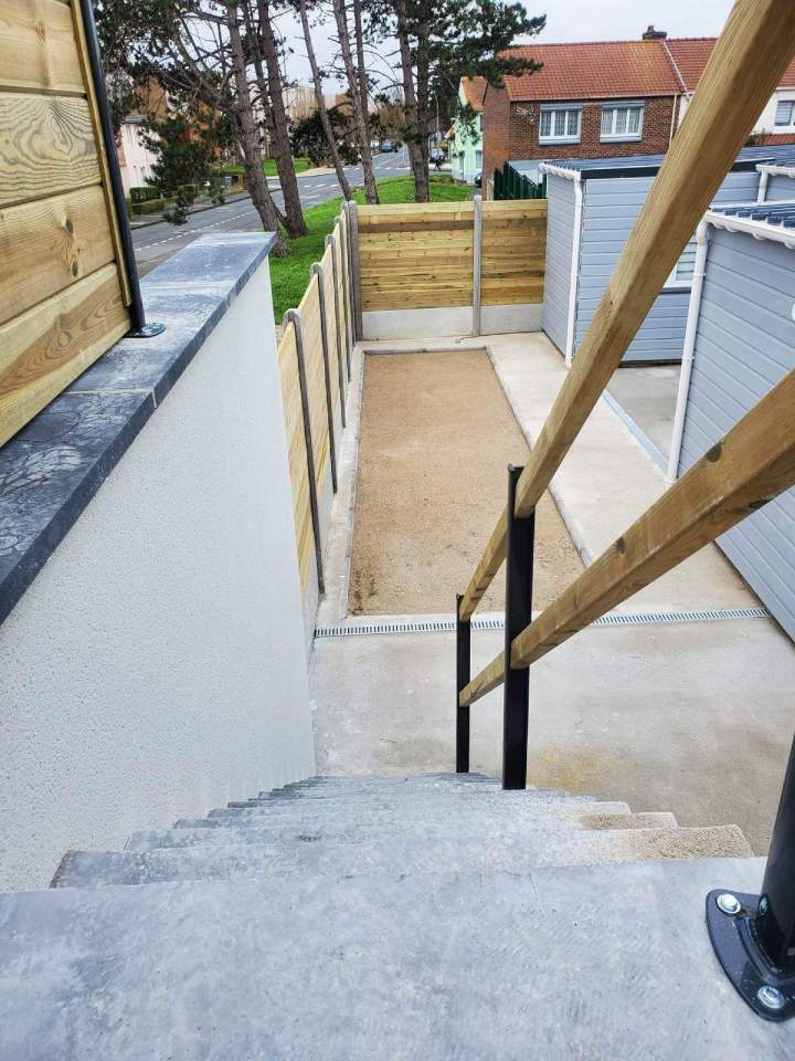 Escalier et rampe Gravelines
