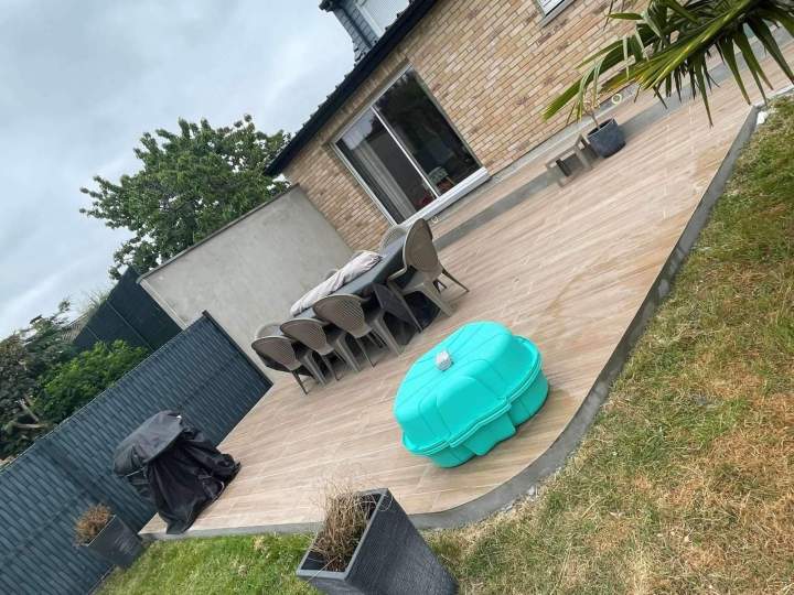 Terrasse carrelée Gravelines